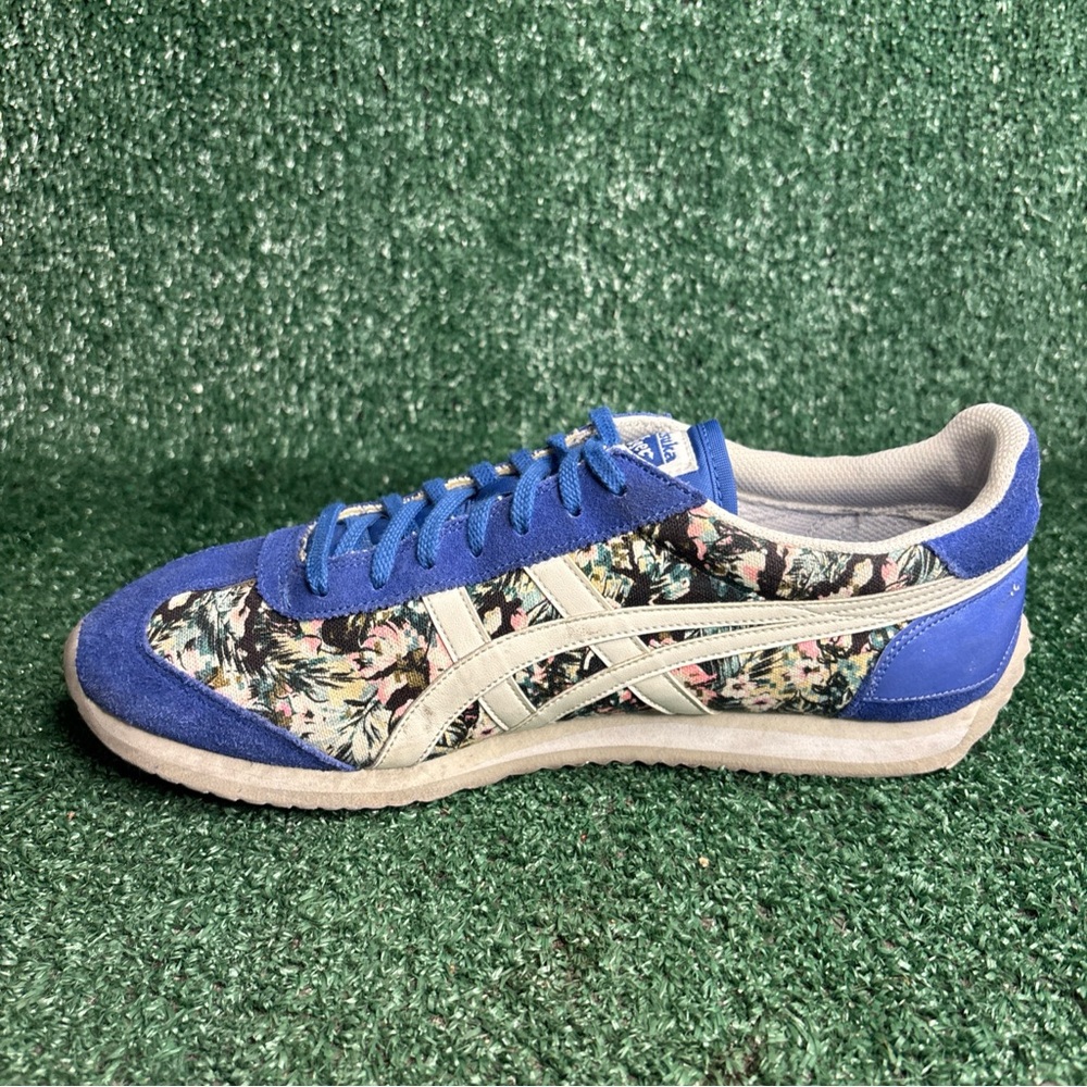 Nowartt X Onitsuka Tiger Limited Edition Floral Blue White Womens Size 9 (Men 8) - Picture 9 of 14